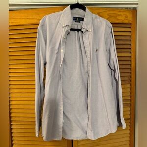 Polo by Ralph Lauren Men's Sky Blue Button Down Shirt
